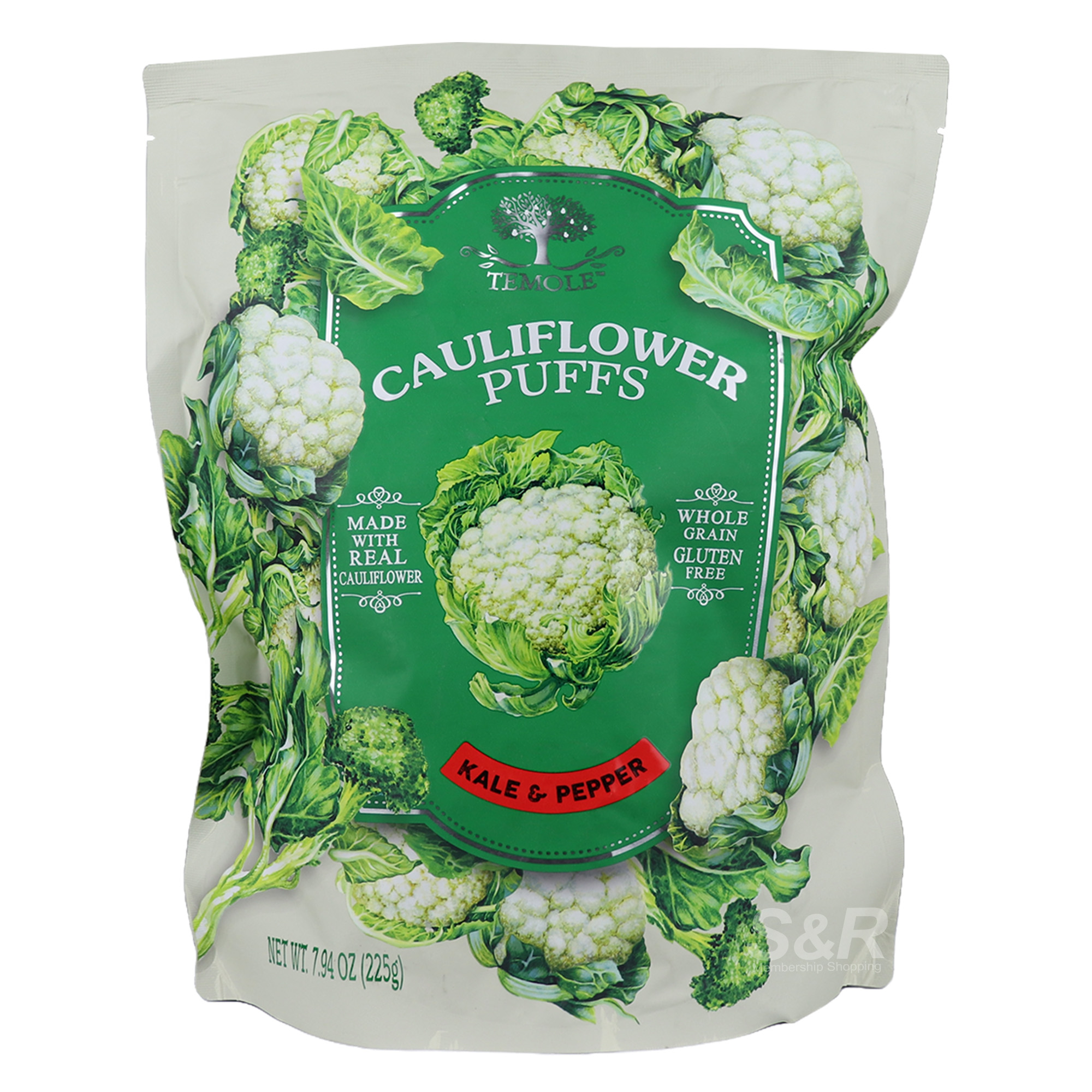 Temole Cauliflower Puffs Kale and Pepper 225g